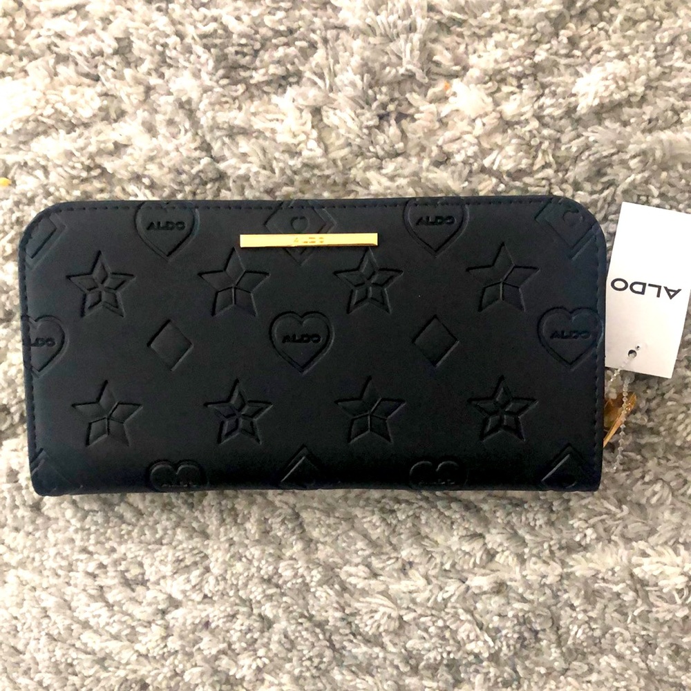 New! ALDO wallet in black